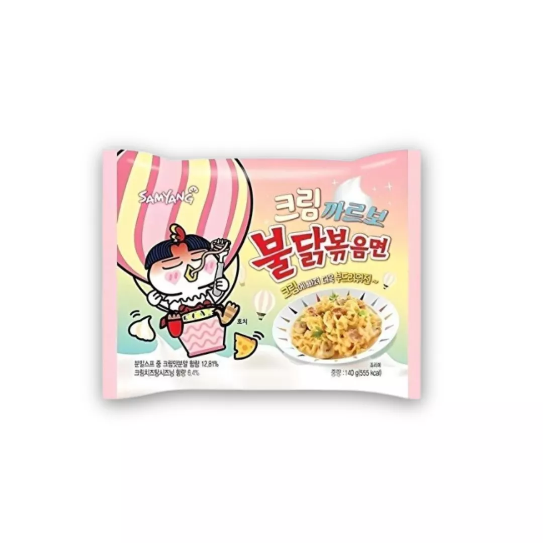 Ramen Cream Carbonara 140 gr - Buldak