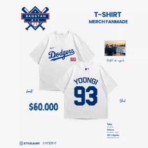 Camiseta Dodgers - 93 Yoongi