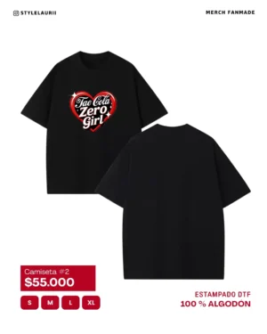 Camiseta Cocacola Tae Zero Girl