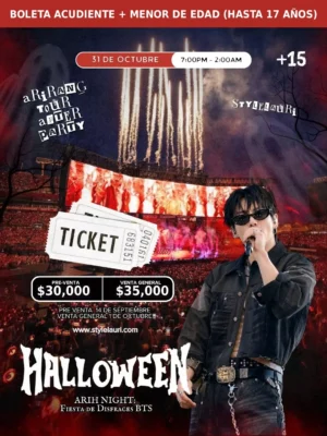 AriNight - Halloween (Acudiente + menor de edad)